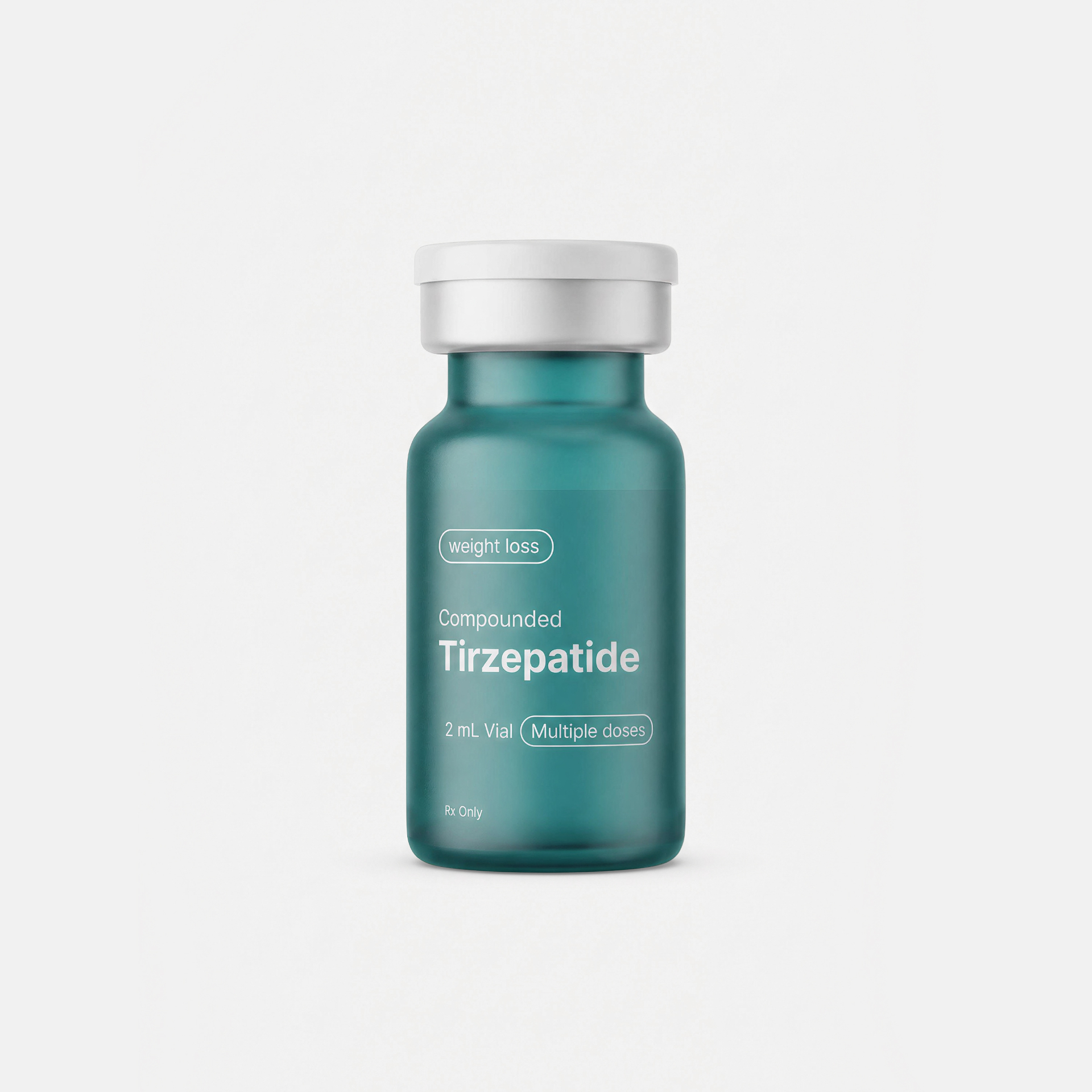 Injectable Tirzepatide compounded vial